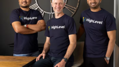 HighLevel co-founders Varun Vairavan (left), Shaun Clark (middle) and Robin Alex (right). HighLevel provides technology largely to marketing and advertising agencies that cater to small and medium-size businesses. Photo: Lisa Means Photography