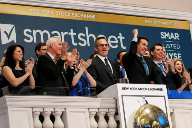 Smartsheet went public in 2018, when its backers included Insight Partners and Madrona Venture Group. Photo: Reuters
