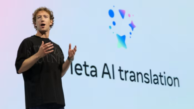 Meta CEO Mark Zuckerberg speaking at the company’s annual developers conference Wednesday. Photo: manuel orbegozo/Reuters