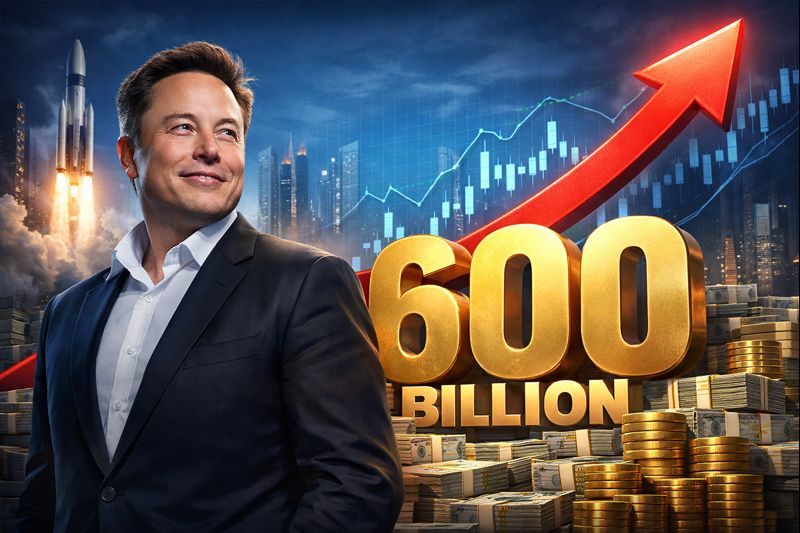 إيلون ماسك يكتب فصلًا جديدًا في تاريخ الثروات العالمية.. أول ملياردير يقترب من كسر حاجز الـ600 مليار دولار بدعم رهانات التكنولوجيا والفضاء